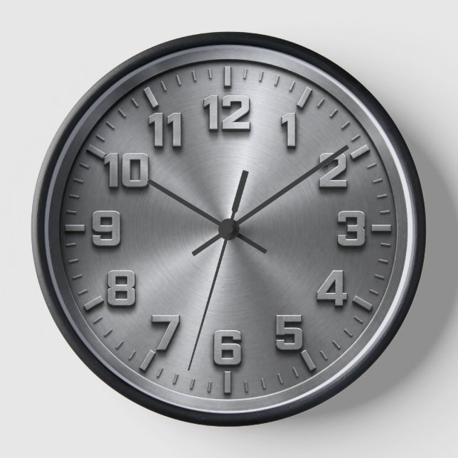 Reloj Acero cepillado sustituye dial de cuarzo (Anverso)