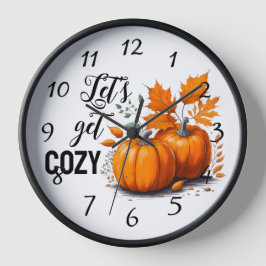 Reloj Acogedor otoño
