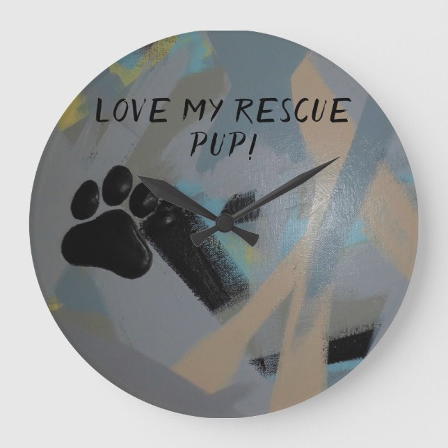 Reloj acrílico (Anverso)