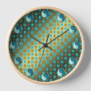 Reloj Acuario & Caballo de Agua