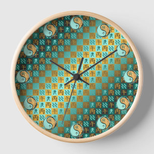 Reloj Acuario & Caballo de Fuego
