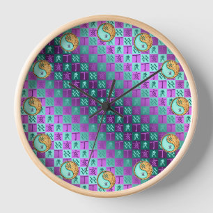 Reloj Acuario & Cerdo de Fuego