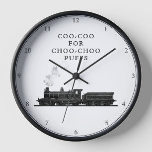 Reloj Aficionado coleccionista de trenes