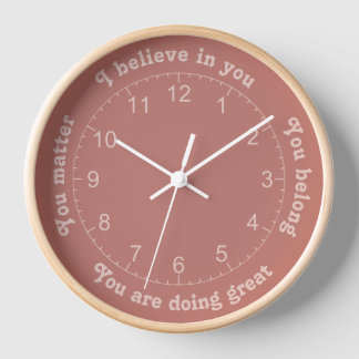Reloj Afirmaciones positivas