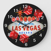 Reloj afortunado de Las Vegas