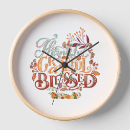 Reloj Agradecimiento de agradecimiento a la colorida Rús