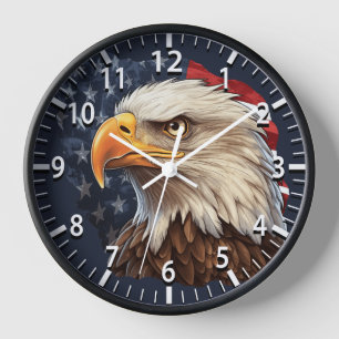 Reloj Águila calva de la bandera americana