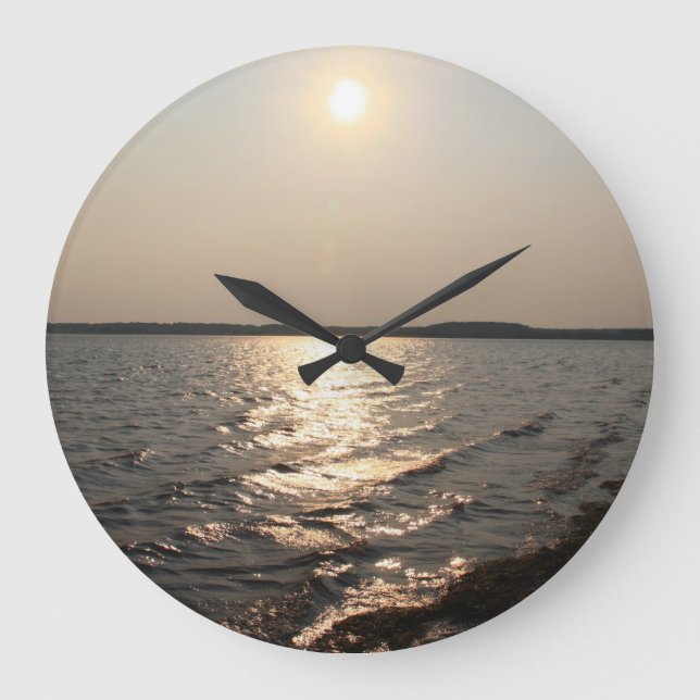 Reloj al atardecer de AI (Anverso)