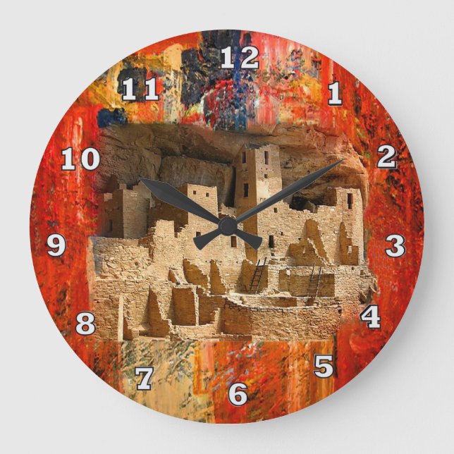Reloj al sudoeste de los acantilados del Mesa (Anverso)