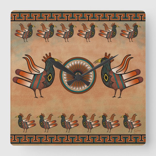 Reloj al sudoeste del estilo (Anverso)