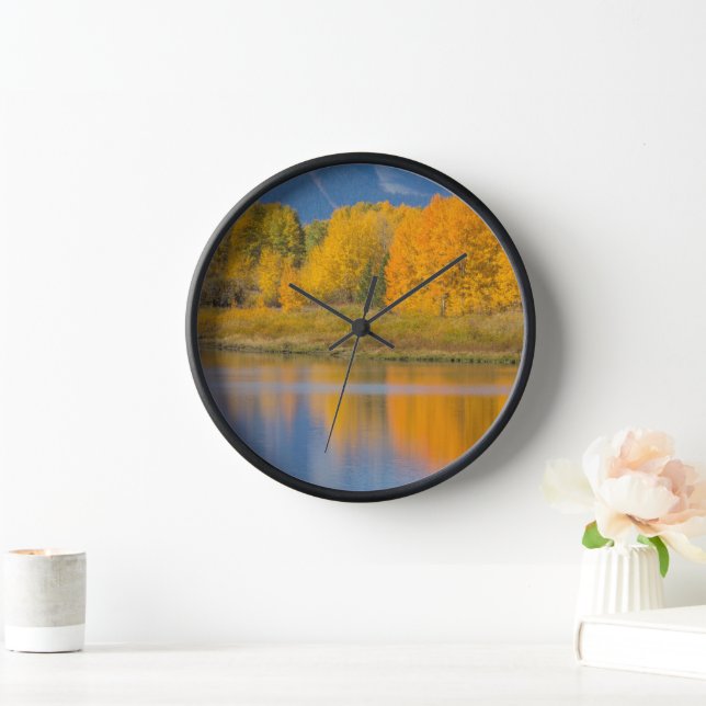 Reloj Álamos teñidos de otoño (Hogar)