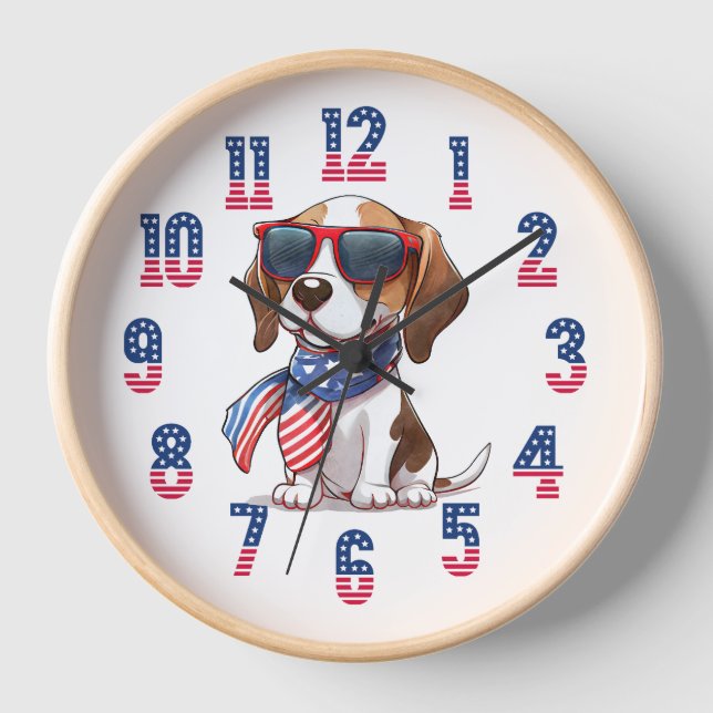 Reloj All American Beagle (Anverso)