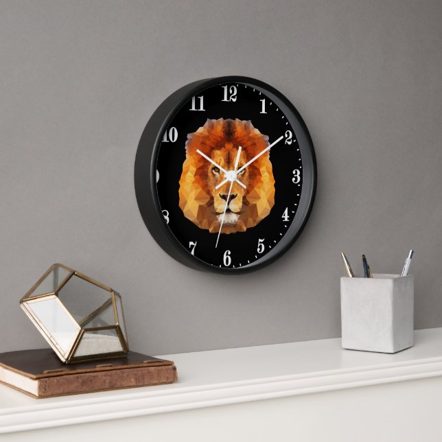 Reloj amantes de los leones en África (Oficina)