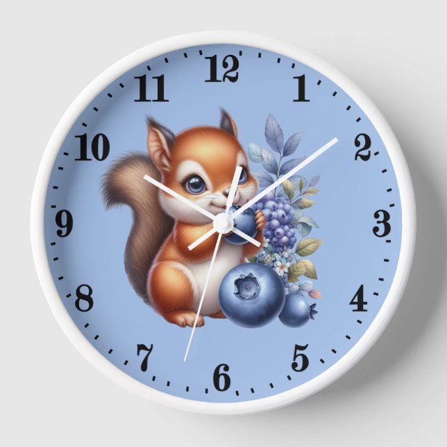 Reloj Amantes del arándano blanco (Anverso)