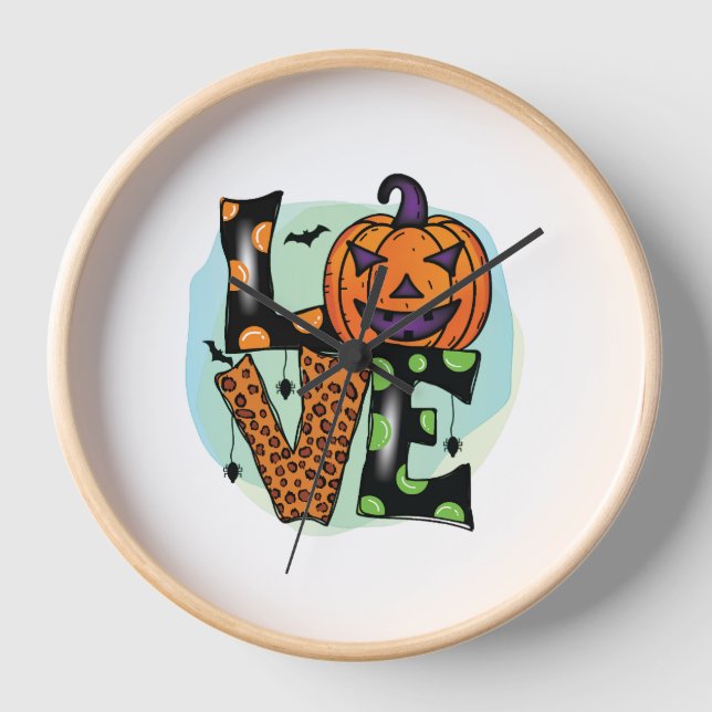 Reloj Amar Halloween, Halloween, Scary, Costume (Anverso)