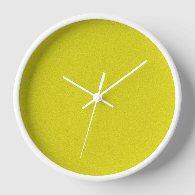Reloj amarillo ruidoso (Anverso)