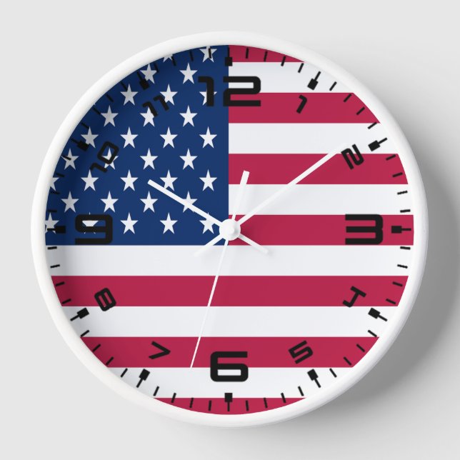 Reloj American Flag Pride Design-76353 (Anverso)