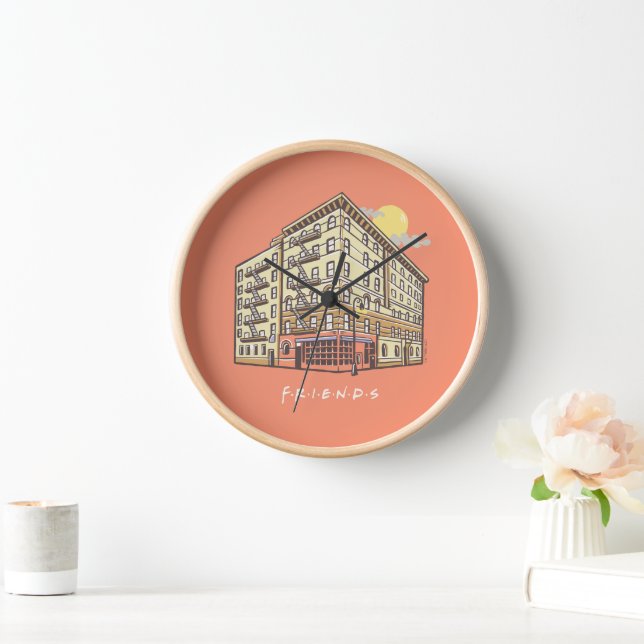 Reloj AMIGOS™ | Edificio de apartamentos de Mónica (Hogar)