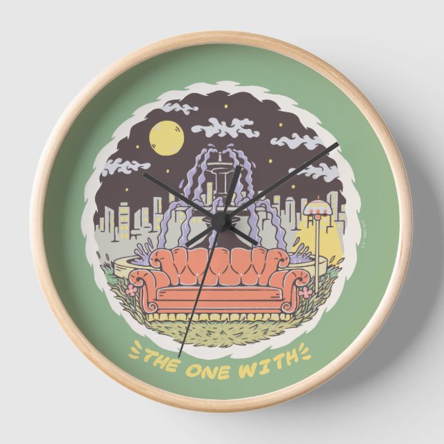 Reloj AMIGOS™ | Fuente Personalizado (Anverso)