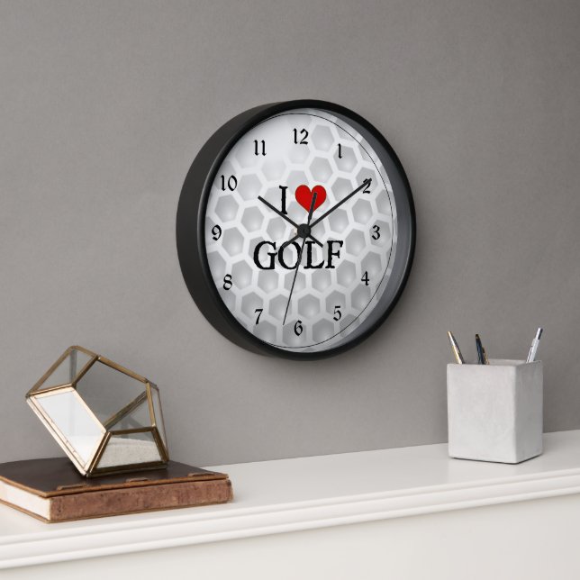 Reloj Amo el golf (Oficina)