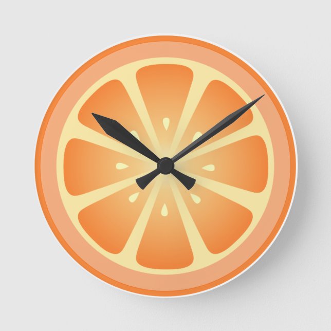 Reloj anaranjado con sabor a fruta de Tootie (Anverso)