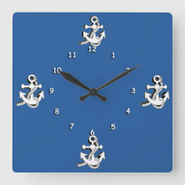 Reloj - Anclajes blancos