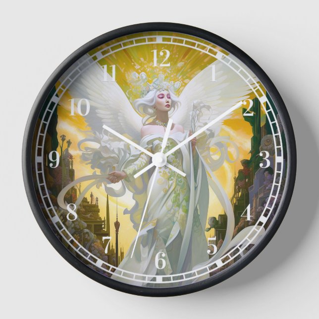 Reloj Angel Fantasy Art (Anverso)