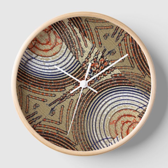 Reloj Anillos de árbol africanos (Anverso)