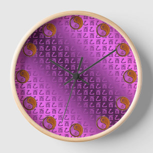 Reloj Año del Gallo de Madera