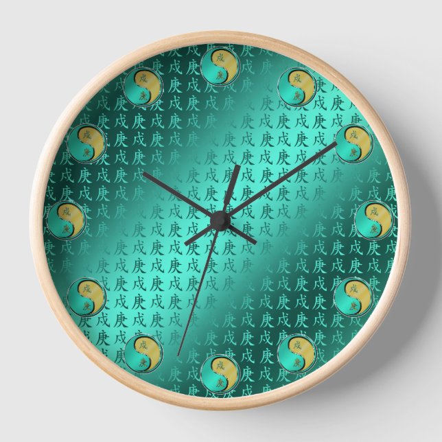 Reloj Año del Perro de Metal (Anverso)