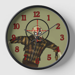 Reloj apuntado del zombi