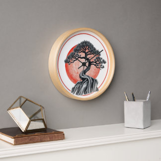 Reloj Árbol japonés