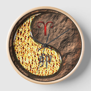 Reloj Aries y Conejo de Tierra