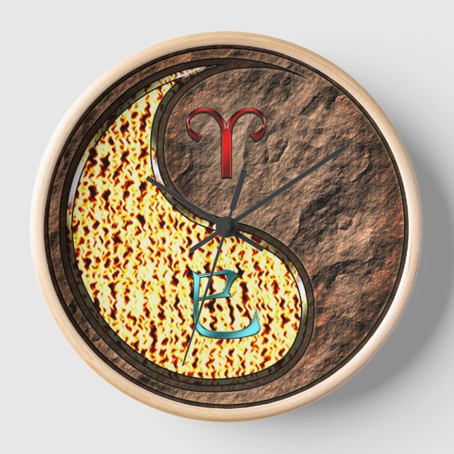 Reloj Aries y Serpiente de Tierra (Anverso)
