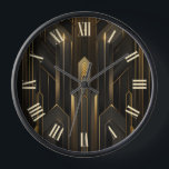 Reloj Art Deco Retro Vintage Classic Oro Negro de los añ<br><div class="desc">Transforme su espacio con una elegancia atemporal, nuestro reloj de pared de color negro y dorado inspirado en el Art Deco captura sin esfuerzo el glamour de los años 20. Adoptar la sofisticación del diseño geométrico y hacer una declaración con cada minuto que pasa. Este es otro 100% de diseños...</div>