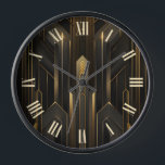 Reloj Art Deco Retro Vintage Classic Oro Negro de los añ<br><div class="desc">Transforme su espacio con una elegancia atemporal, nuestro reloj de pared de color negro y dorado inspirado en el Art Deco captura sin esfuerzo el glamour de los años 20. Adoptar la sofisticación del diseño geométrico y hacer una declaración con cada minuto que pasa. Este es otro 100% de diseños...</div>
