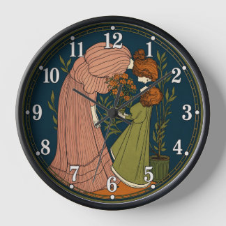 Reloj Art Nouveau Madre e Hija