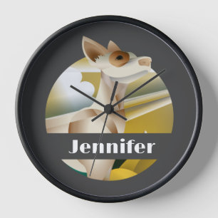 Reloj Arte de perro personalizado