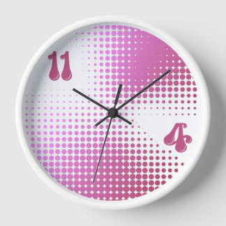 Reloj Arte puntográfico moderno