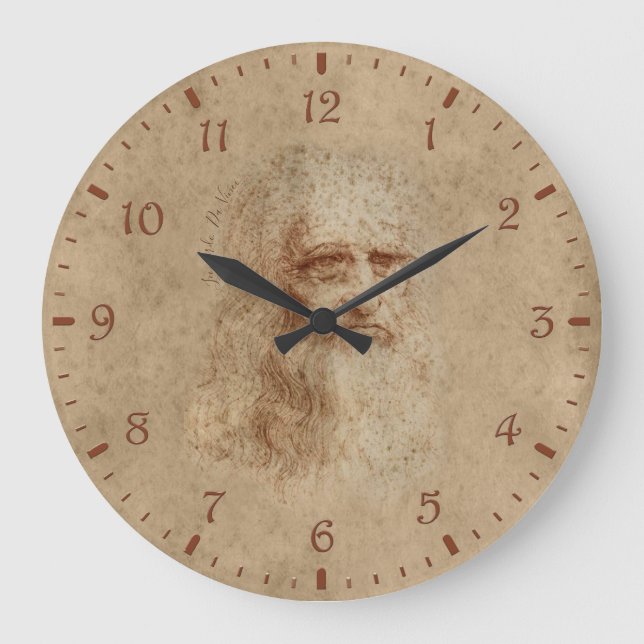RELOJ - ARTE, UNO MISMO PROTRAIT DE LEONARDO DA (Anverso)