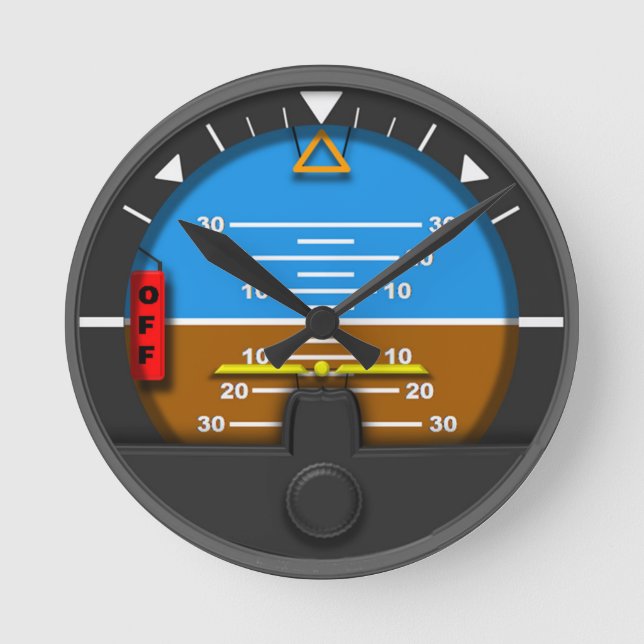 reloj artificial de pared horizonte (Anverso)