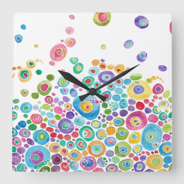 Reloj artístico de círculo interior (Anverso)