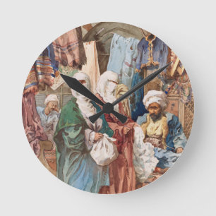 Reloj artístico del "Bazar de la Seda"