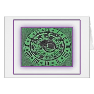 Reloj astronómico de Praga - neón