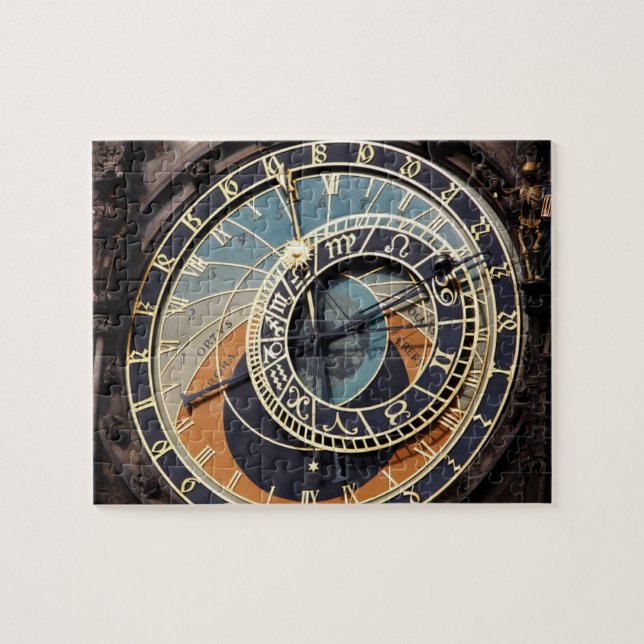 Reloj Astronómico En El Rompecabezas Del Parque Ji (Horizontal)