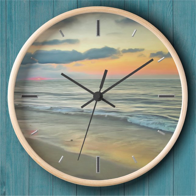 Reloj Atardecer en el Océano 0735 (Subido por el creador)
