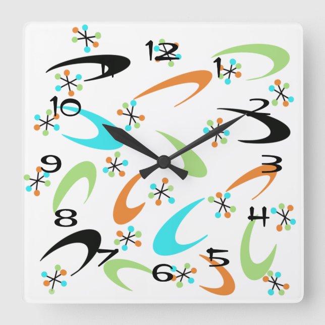 Reloj atómico de mediados de siglo (Anverso)