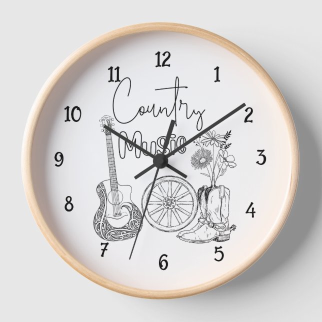 RELOJ AUMENTO EN LA MÚSICA DE LOS PAÍSES (Anverso)