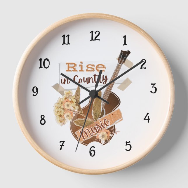 RELOJ AUMENTO EN LA MÚSICA DE LOS PAÍSES (Anverso)