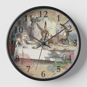 Reloj Aventuras de Alicia País de las Maravillas Fiesta 